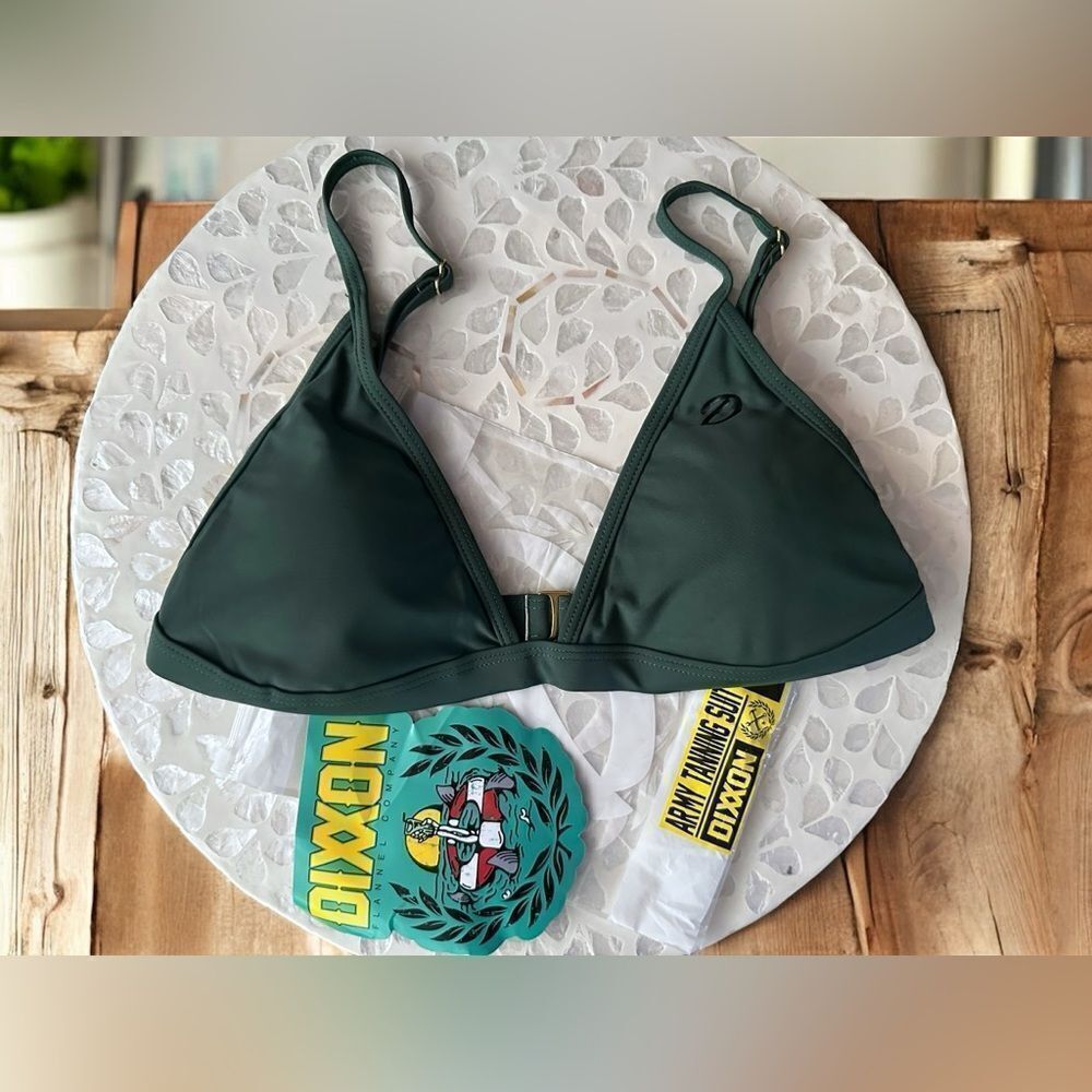 DIXXON Flannel Company Triangle Bikini Top